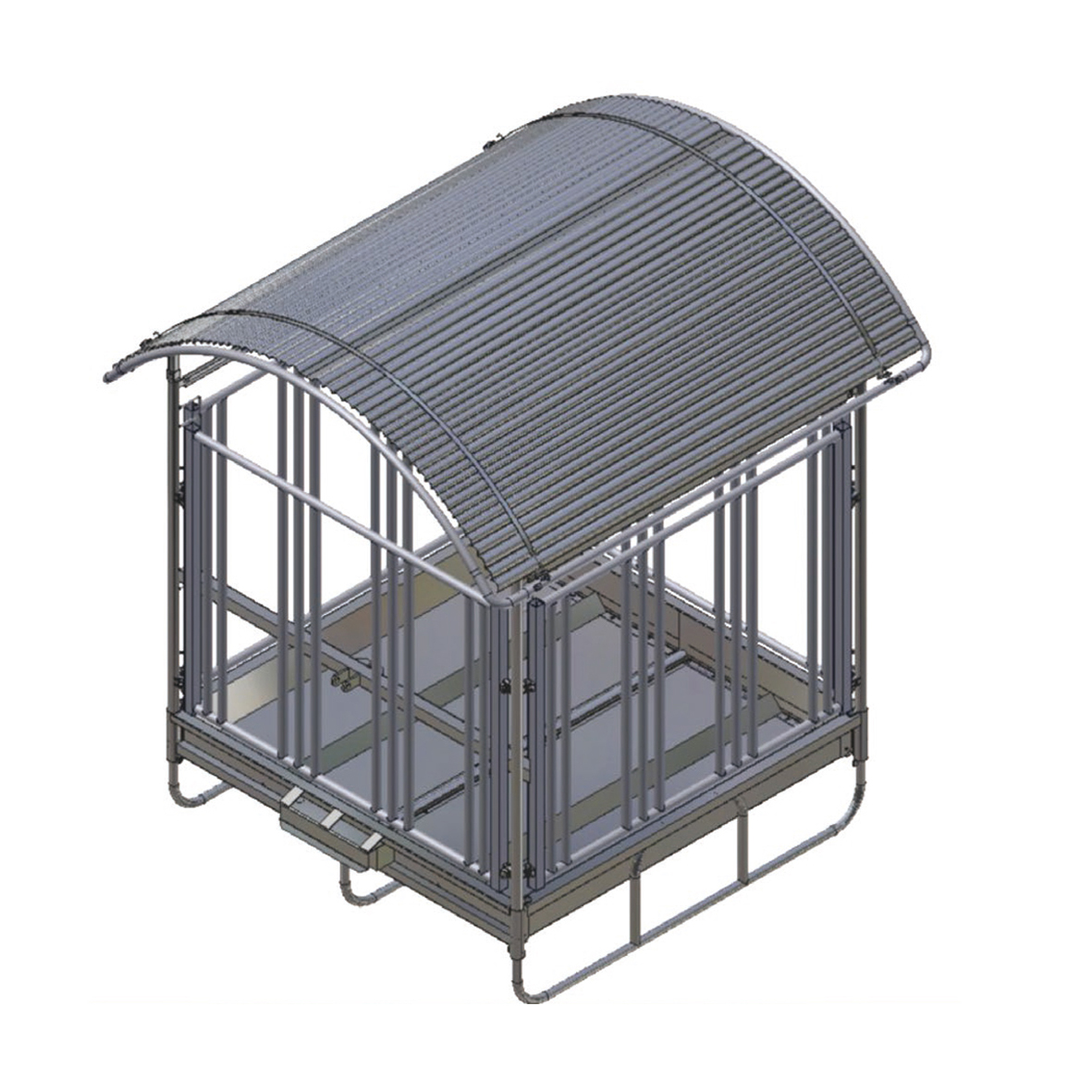 Mangiatoia quadrata 12 posti L 200 x P 200 x H 270 cm